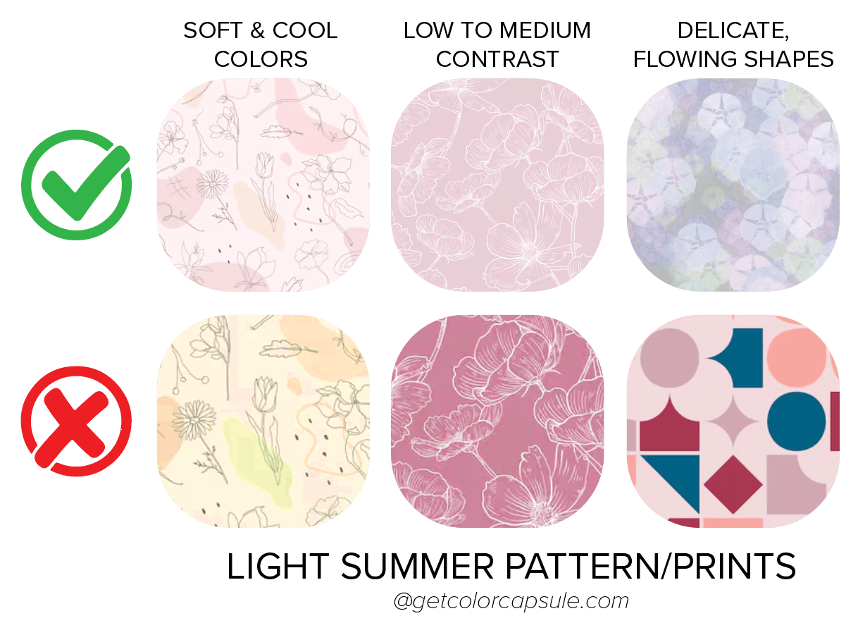 light summer ideal patterns and prints